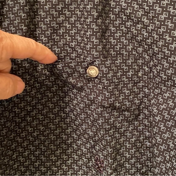 Wrangler Jean Company 20X Mens Button Down Long Sleeve BushPopper Mens Shirt XXL - Picture 3 of 10